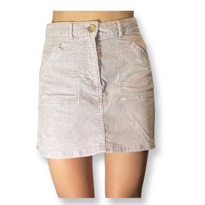 American Eagle Lilac suede skirt